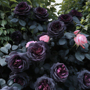 Роза Черная купить по цене от 450р. в интернет-магазине «Посадика» с доставкой почтой в в Туринске и по всей России – [изображение №1].