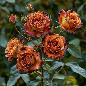 Роза плетистая Оранжевый Бриллиант купить по цене от 450р. в интернет-магазине «Посадика» с доставкой почтой в в Туринске и по всей России – [изображение №1].